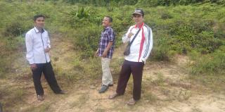 Pengurus Laznas Dewan Dakwah Kampar Tinjau Tanah Wakaf Untuk Pembangunan Ponpes