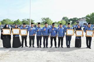 4 OPD dan 2 Puskesmas Rohil Dapat Piagam Penghargaan Dari Ombudsman RI Perwakilan Pekanbaru