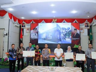 Pj Bupati Kampar Bersama Forkopimda Lakukan Soft Launching Mall Pelayanan Publik