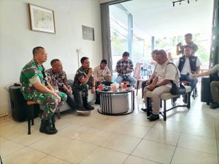 Dandim 0313/KPR Melakukan Coffee Morning Bersama Insan Pers di Kampar