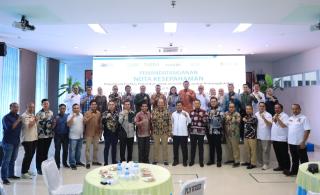 Kolaborasi Berbagai Pihak, PLN UIDRKR dan PLN IconPlus Sumbagteng MoU Bersama Asosiasi Perum di Riau