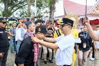 Pj Bupati Kampar Ajak Masyarakat Bersukacita Sambut Pemilu 2024
