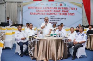 Pemkab Kampar Komitmen Agar Meraih Predikat Kabupaten Layak Anak