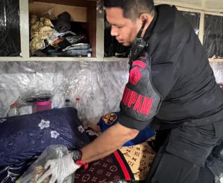 Pastikan Lapas Aman dan Tertib, Lapas Pasir Pengaraian Geledah Dua Kamar Warga Binaan