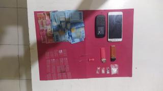 Mencoba Melompat ke Sungai, Pelaku Narkoba Akhirnya Berhasil Diamankan Polsek Tapung Hilir