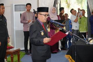 Pj Bupati Kampar Sampaikan Hal Ini Usai Melantik 38 Pejabat di Lingkungan Pemkab Kampar