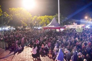 Peringatan Hari Jadi ke-513 Bengkalis, Ribuan Masyarakat Padati Tabligh Akbar di Lapangan Tugu