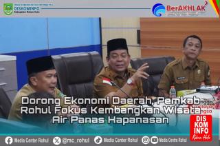 Dorong Ekonomi Daerah Pemkab Rohul Fokus Kembangkan Wisata Air Panas Hapanasan