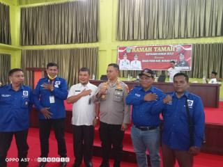 Ramah Tamah Kapolres Rohul Bersama Insan Pers, Kapolres Sampaikan Hal Ini