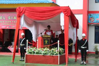 Irjen Kemenkumham RI Pimpin Langsung Apel Siaga Nataru di Lapas Terbuka Kelas lll Rumbai