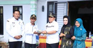 Bupati Rohul Sukiman Resmikan Pengaspalan Jalan dan Gorong-gorong Desa Pasir Utama