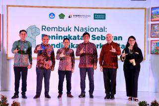 Tingkatkan Kualitas dan Kuantitas Pendidikan, Pj Bupati Kampar Hadiri Rembuk Nasional