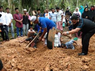 Kasubbag Humas Sampaikan Dukacita Meninggalnya Wartawan Mitra Polres Kampar (Alm) Ujang Bakri