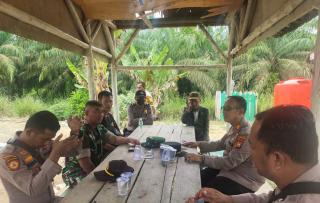 Pembukaan Blokir Jalan di Pantau TNI Polri