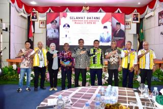 Usai Kunker DPR RI di Candi Muara Takus dan Danau Rusa, Pj Bupati Kampar Lakukan Diskusi