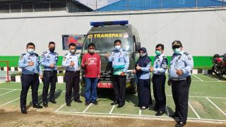 Satu Unit Mobil Transpas Diterima Lapas Kelas II B Telukkuantan Dari Dirjen Pemasyarakatan
