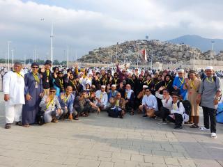 5 Kasi Haji Umroh Bersama RWH, Humas Kemenag Kampar Gustika Rahman Tuai Pujian