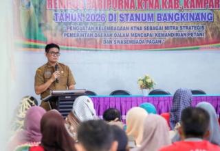 Rembug Paripurna KTNA Kabupaten Kampar Resmi Dibuka Asisten II Setda Kampar