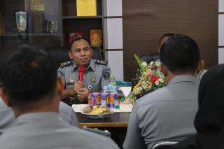 Berikan Penguatan Jajaran Tata Usaha, Kabag Program dan Humas Turun ke Lapas Pasir Pengaraian
