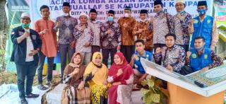 Kajari Kampar Suhendri, Buka Acara Lomba Azan Dan Sholat Antar Muallaf Se-Kampar