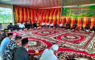 Kejari Kampar Gelar  Sosialisasi Kampung Restorative Justice 