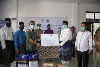 PT CPI Salurkan Bantuan Alkes Untuk Penanganan Covid-19 di Kabupaten Siak