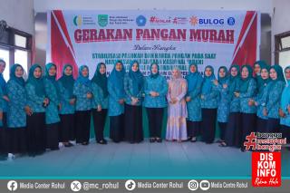 Ketua TP PKK Rohul Buka GPM di Kecamatan Ujung Batu