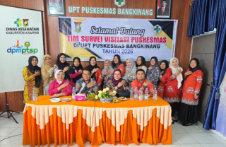 31 Puskesmas di Wilayah Kampar di Lakukan Visitasi Dinkes Kampar, Cek Perpanjang Izin Operasional