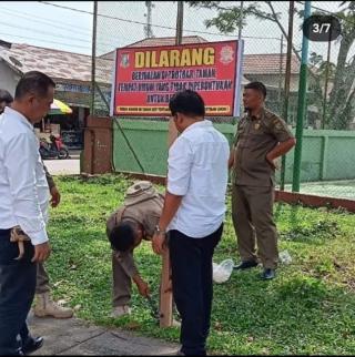 Larangan Berjualan di Trotoar Jalan Protokol Bangkinang Kota, Diberikan Langkah Tegas Satpol PP Kamp