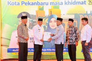 Muflihun Didoakan Ribuan Mubaligh Agar Kembali Jabat Pj Wali Kota Pekanbaru