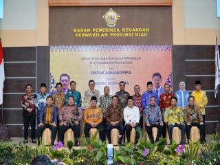 Sertijab Ketua BPK RI Perwakilan Riau Dihadir Pj Bupati Kampar Firdaus