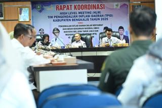 Wujudkan Langkah Strategis Kendalikan Inflasi Daerah, Pemkab Bengkalis Rakor HLM dan TPID 2025