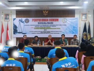 Warga Binaan Dapat Pencerahan Hukum Narkoba Musuh Bersama Hak Harus Dijaga