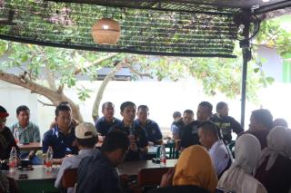 Upaya Mempererat Sinergitas dengan Insan Pers Kapolres Rohul Gelar Coffe Morning