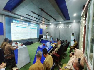 Asisten ll Setda Kampar Ikuti Vidcon Zoom Meeting Bersama Kemendagri, Bahas Perkembangan Inflasi