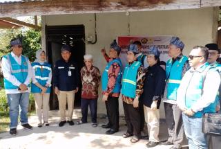 Anggota Komisi VII DPR RI Edi Tanjung, Resmikan Program BPBL di Desa Tanjung Bungo 