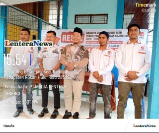 H.Adam Syafaat Serap Aspirasi Masyarakat di Desa Pematang Berangan