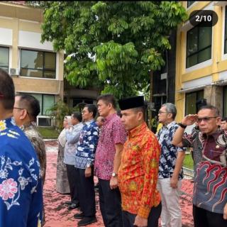 Apel Gabungan Awal Tahun 2025, Kasat Pol PP Kampar Arizon Komit Jaga Ketertiban dan Keamanan Wilayah