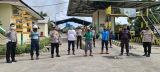 Kapolres Kuansing Patroli ke sejumlah Perusahaan yang ada di Wilayah Kab.Kuansing