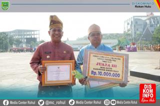 Rohul Sabet Peringkat III Perencanaan dan Pencapaian Daerah Tingkat Provinsi Riau