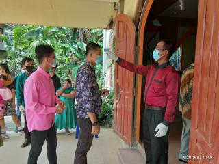 Ikuti Protokol Kesehatan. Ibadah Bnkp Pinang Sebatang Dimasa Convid-19 Berjalan Lancar