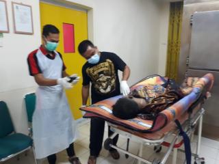 Ditemukan Sesosok Mayat di Kolam Bekas Galian C, Polsek Kampar Lakukan Penyelidikan