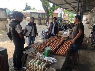 Satreskrim Polres Rohul Cek Gudang dan Pasar, Pastikan Ketersedian Bapok dan Harga Sembako