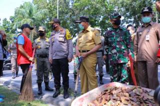 Wali Kota Pantau Razia Masker