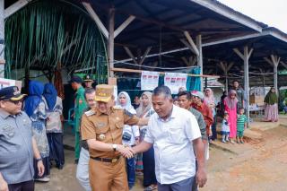 Bupati Kampar Lakukan Monitoring Pelaksanaan Pilkada di Sejumlah  TPS