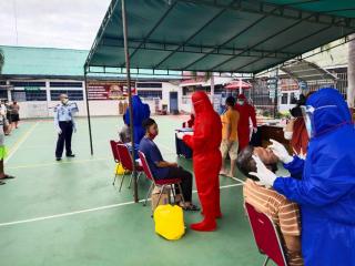 1.501 Warga Binaan Lapas Kelas IIA Pekanbaru Tes Swab, 207 Napi Lapas Gobah Positif Covid-19
