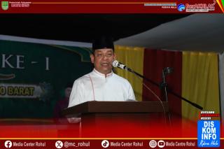Wabup Rohul Dukung MTQ Perdana di Rambah Samo Barat Wujud Nyata Membangun Generasi Qurani