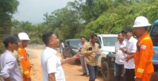 Jalan Dayo Menuju Pendalian Akan Di Perbaiki Pemkab Rohul Bersama 3 Perusahaan