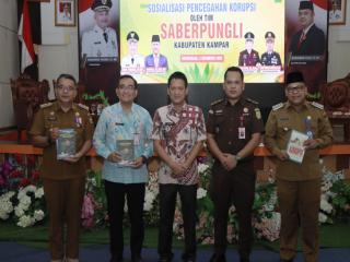 Sosialisasi Pencegahan Tipikor Oleh Tim Saber Pungli Dibuka Sekda Kampar