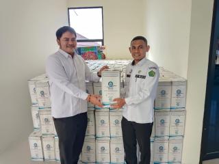 790 Galon Air Zam - Zam Untuk Jemaah Haji Kampar Sudah Bisa Diambil di Kantor Kemenag Kampar